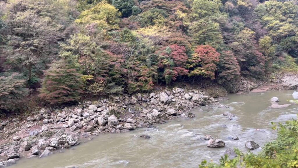 保津川の景色